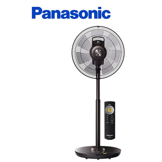 Panasonic國際牌 16吋變頻電風扇F-H16LXD-K【7枚扇(超安靜)/nonoeX/DC直流馬達/釋放氫氧離子】