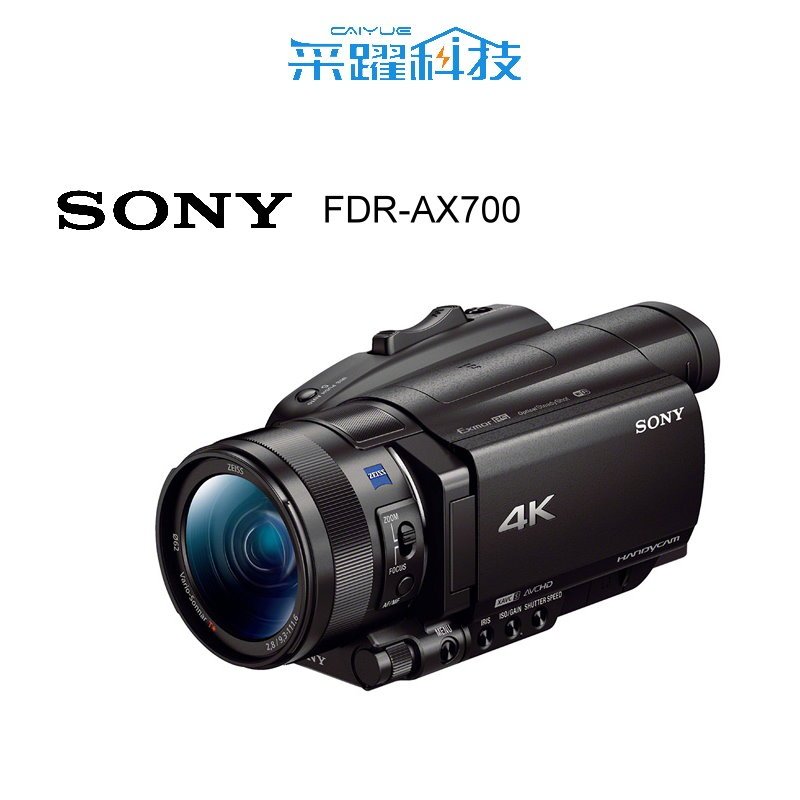 SONY 索尼 FDR-AX700 4K數位運動攝影機 《平輸繁中》