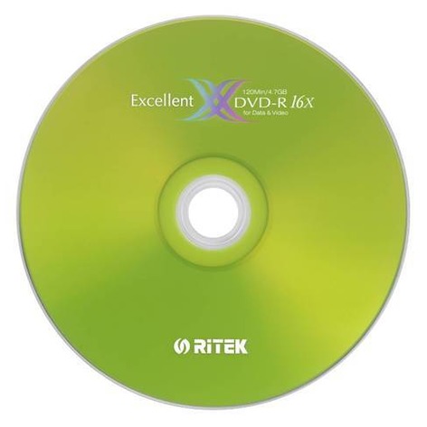 【 ritek 錸德】 16 x dvd r 裸裝 4 7 gb x 版 50 片 組