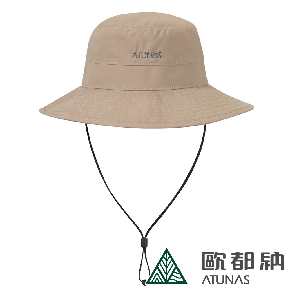 (登山屋)ATUNAS歐都納防曬漁夫帽(A1AHDD07N卡其/防曬/遮陽帽/漁夫帽)