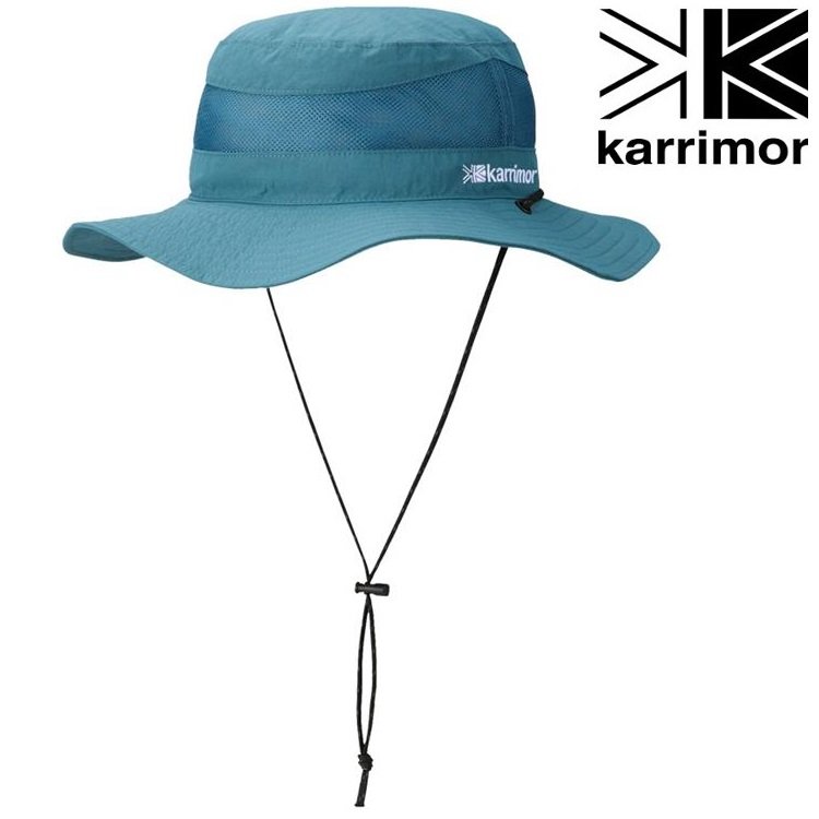 展示出清 Karrimor Cord Mesh Hat ST 透氣圓盤帽/遮陽帽 101073 Hydro 氫藍