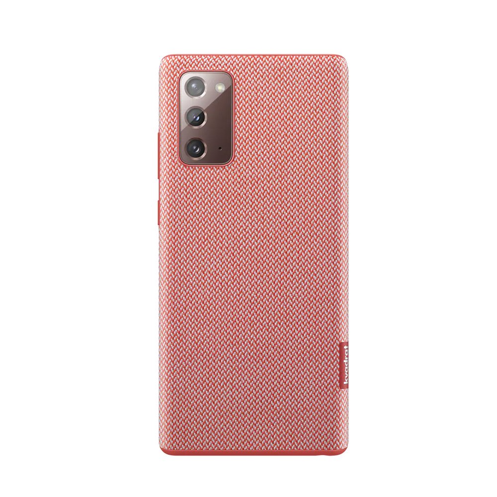 SAMSUNG Galaxy Note20 原廠Kvadrat 織布背蓋-紅色(公司貨-盒裝)