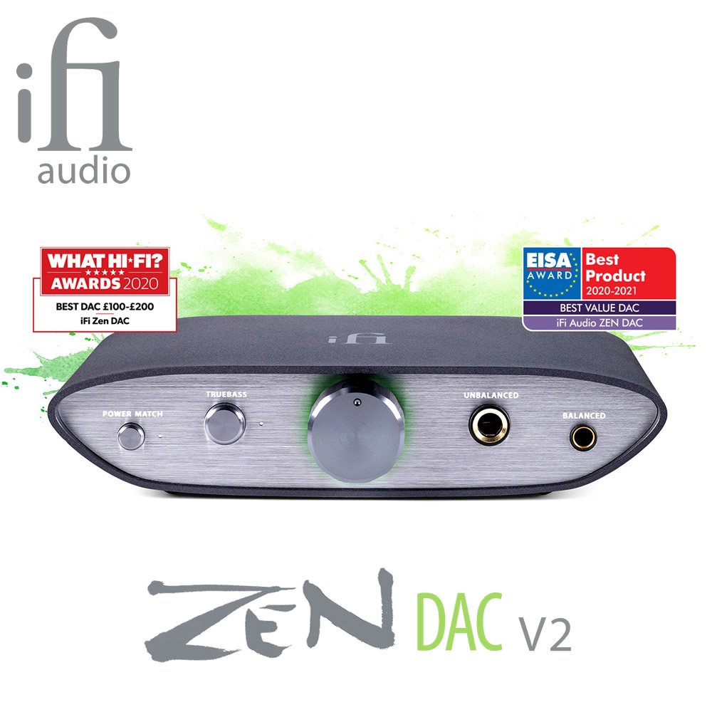 志達電子 iFi ZEN DAC V2 家用USB DAC 耳機擴大機/前級擴大機