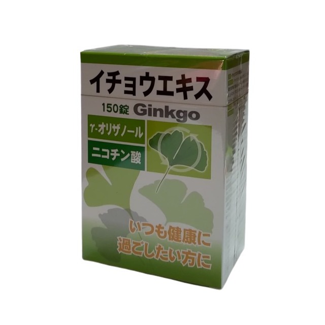 杏循寧銀杏錠狀食品 150錠/盒 日本原料