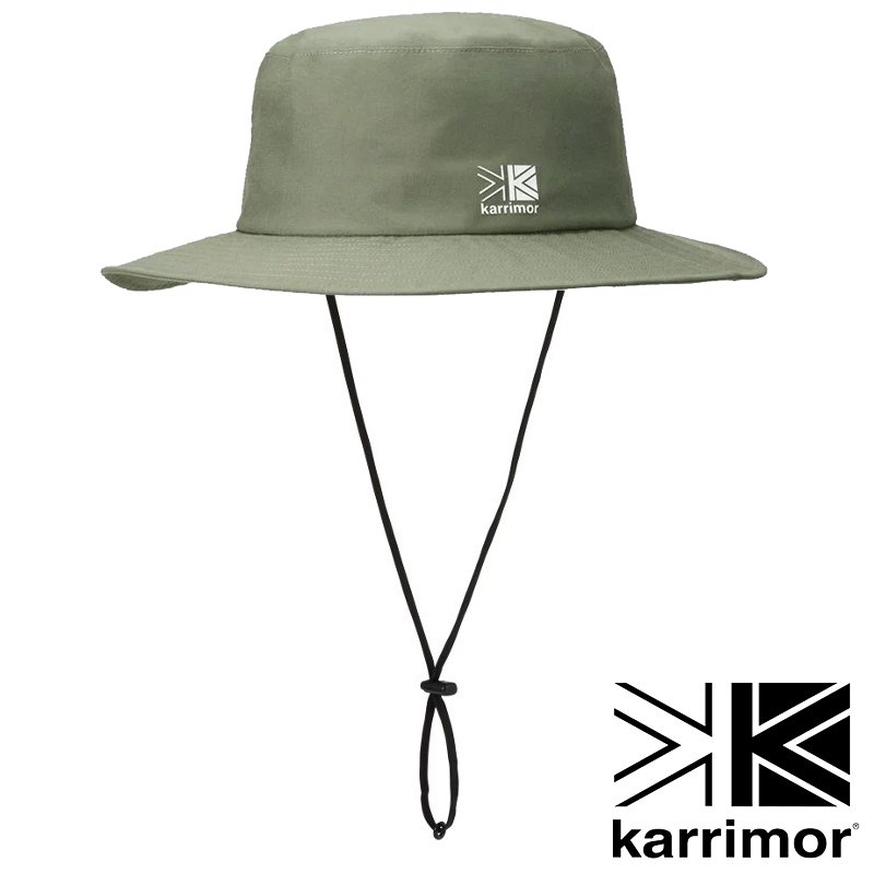 【karrimor】Rain 3L hat 2 三層防水圓盤帽『卡其綠』101069 戶外 休閒 運動 露營 登山 吸濕 排汗 快乾 舒適