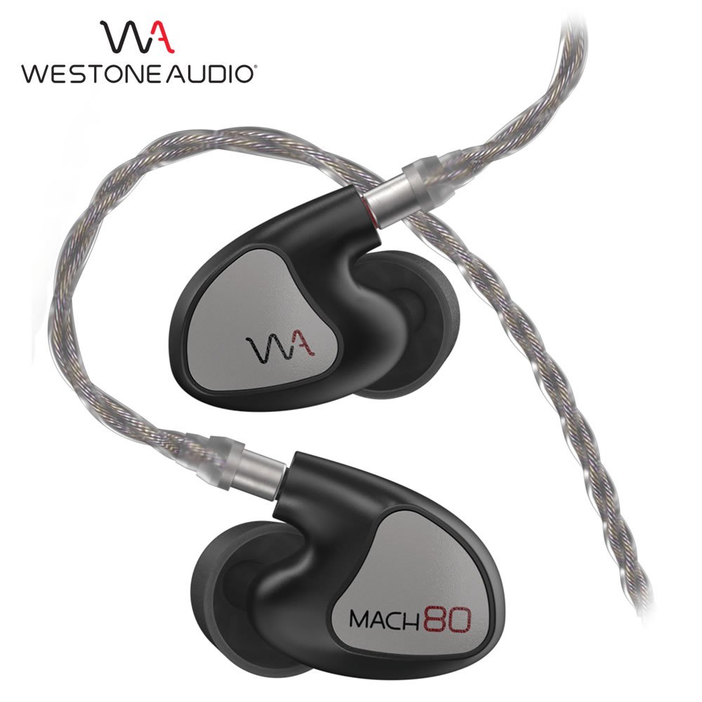 志達電子 美國 westone mach 80 八平衡電樞 監聽 耳道式 入耳式耳機