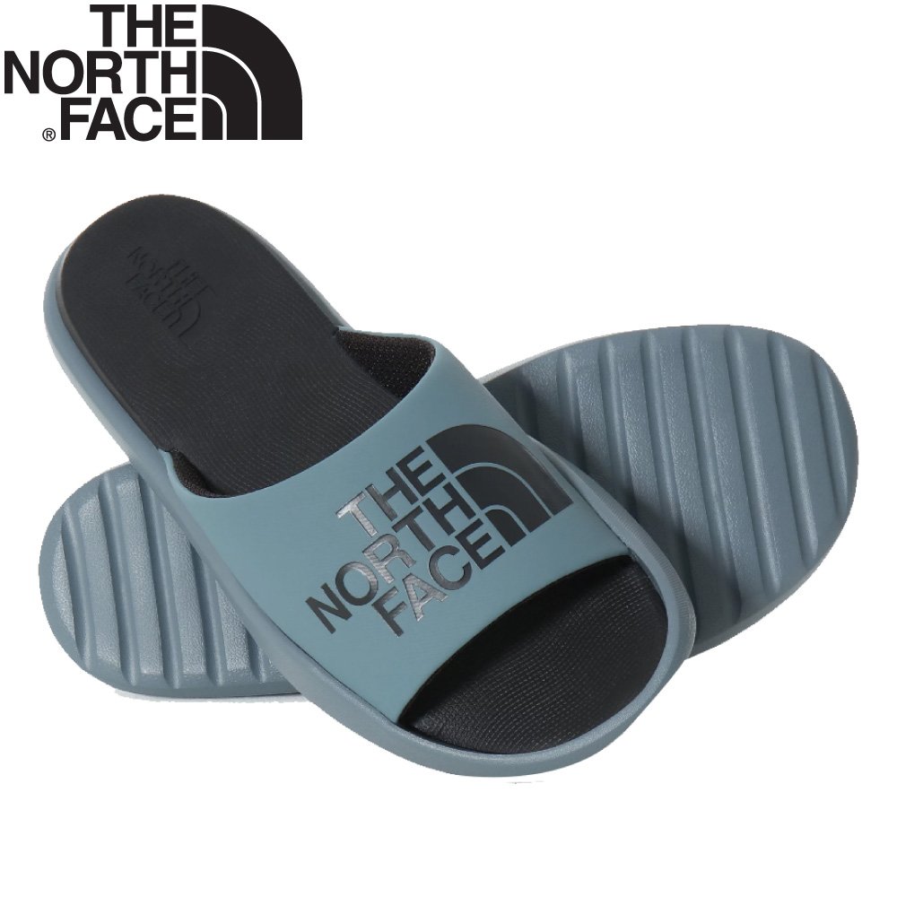 【The North Face 男 拖鞋《妖精藍》】5JCA/拖鞋/海灘鞋/戶外拖鞋/沙灘鞋/涼鞋