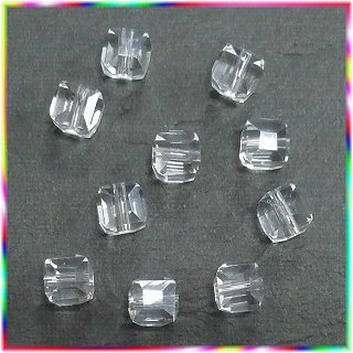 B601水晶玻璃方角珠