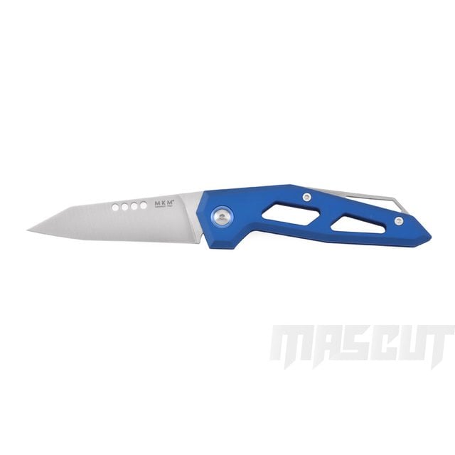 宏均-MKM EDGE M390 SATIN BL BLUE-折刀(不二價) / AJ-MK EG-ABL