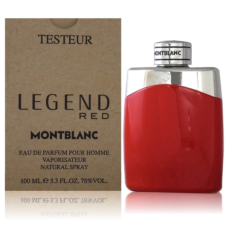 Montblanc Legend Red Eau de Parfum Spray 傳奇烈紅淡香精 100ml Tester 包裝 (原廠公司貨)
