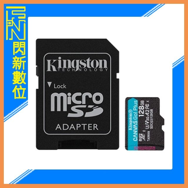 ★閃新★Kingston 金士頓 Micro SDXC 128GB/128G 170MB/s 記憶卡 U3/V30