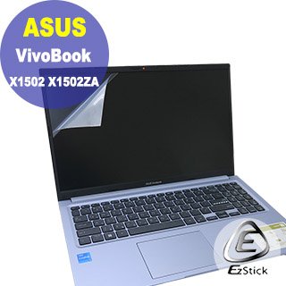 【Ezstick】ASUS X1502 X1502ZA 靜電式筆電LCD液晶螢幕貼 (可選鏡面或霧面)