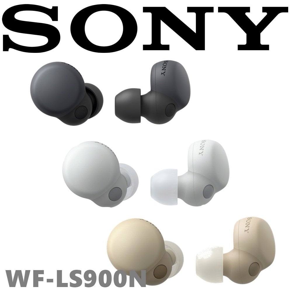 東京快遞耳機館 實體店面最安心SONY WF-LS900N 主動降噪高音質 極輕量 AI技術入耳式藍芽耳機 3色