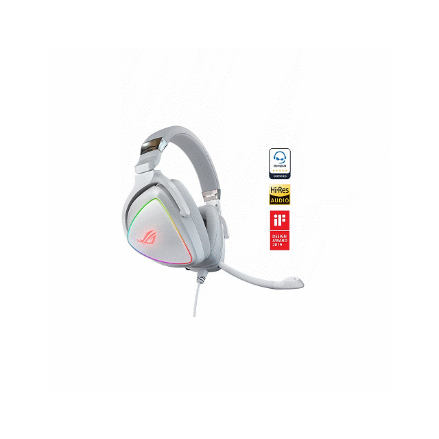 ASUS ROG-DELTA-WHITE 電競耳機 白色 ROG-DELTA-WHITE