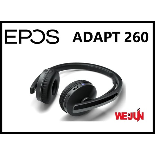 EPOS | SENNHEISER ADAPT 260 無線雙耳藍牙降噪立體聲耳機