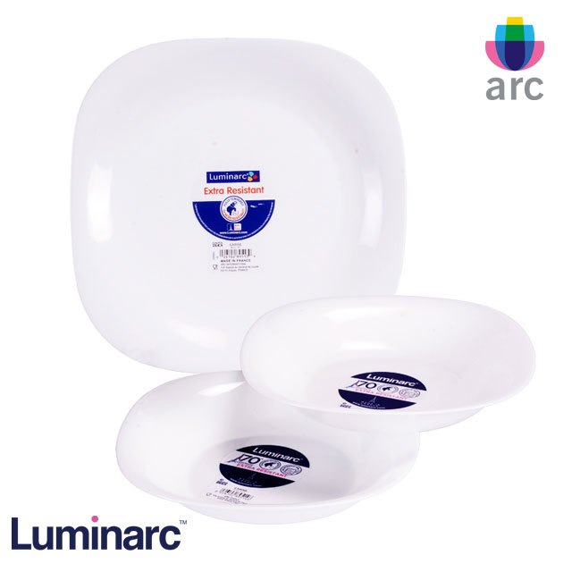 Luminarc樂美雅時尚三件式餐盤組