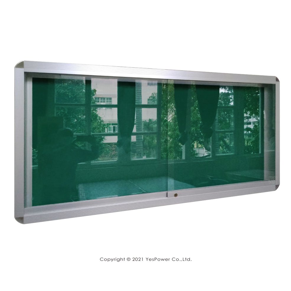 ＊全省安裝＊ 120×180cm GB-12 標準鋁框玻璃櫥窗公佈欄/附鎖 標準鋁框磁鐵單用
