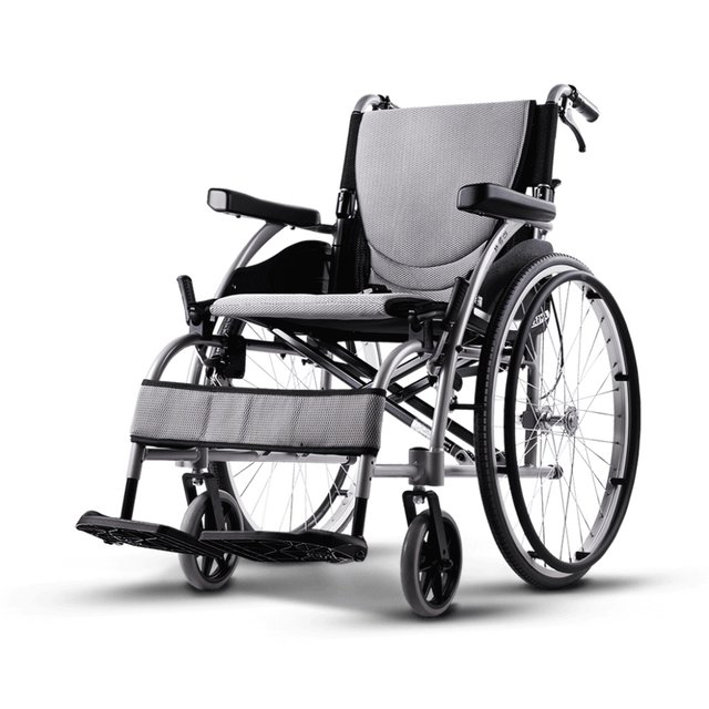 KARMA康揚鋁合金手動輪椅舒弧舒弧105 B款 (KM1500.4B)(超值好禮二選一)