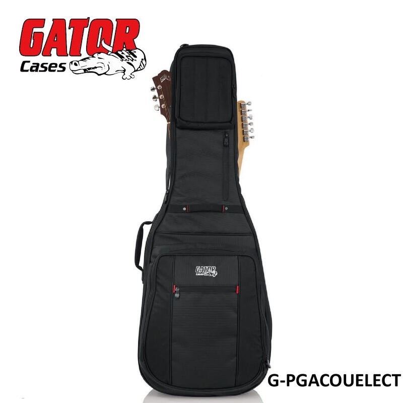 ☆唐尼樂器︵☆公司貨免運 Gator Cases G-PG-ACOUELECT 民謠吉他袋 電吉他袋 雙支 雙吉他袋