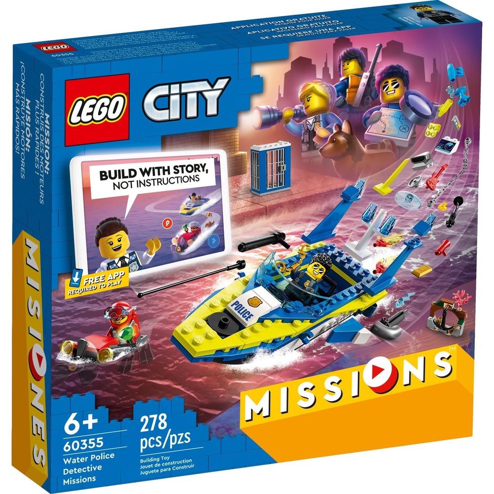 樂高積木 LEGO 60355 City-水上警察偵察任務