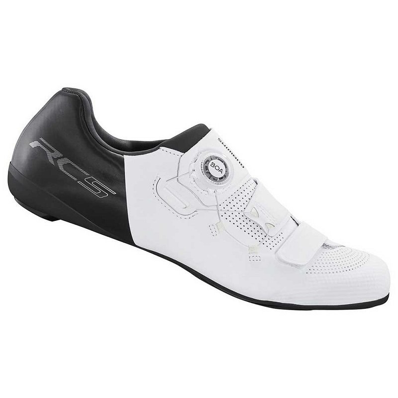 〝ZERO BIKE 〞最新 Shimano RC502/RC5 寬版 男 公路車鞋 白 卡鞋/車鞋 RC500 公路車/自行車