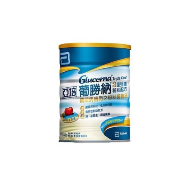 亞培 葡勝納 SR 3重強護粉狀配方 糖尿病適用粉狀營養品 (850g/罐)