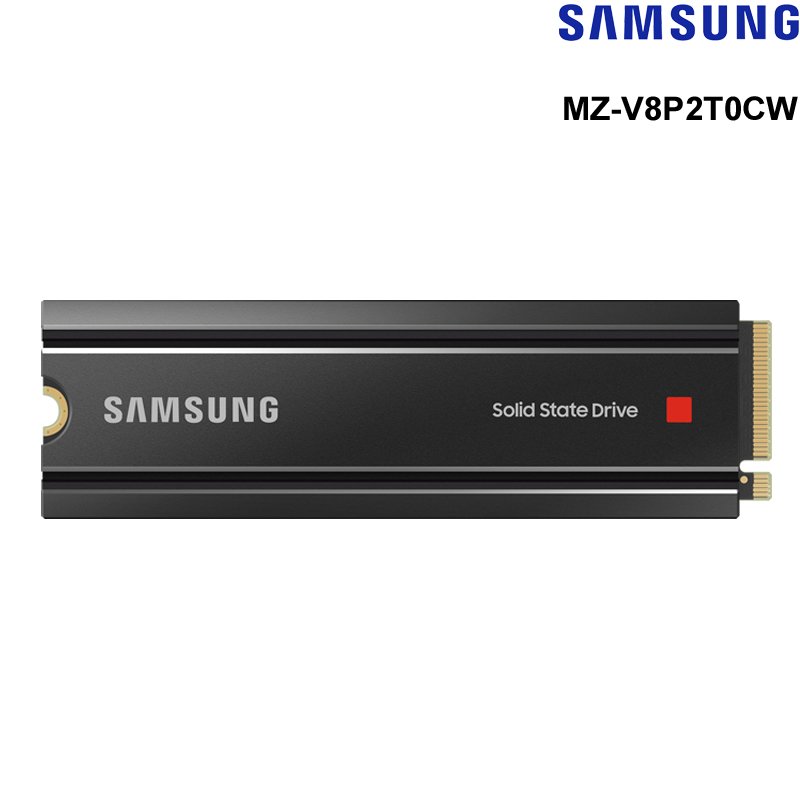 Samsung 三星980 PRO 2TB (含散熱片) PCIe 4.0 NVMe M.2 SSD 固態硬碟