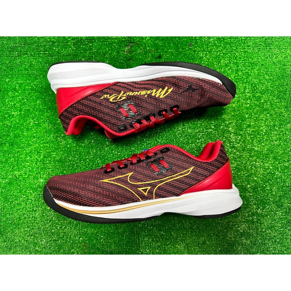 MIZUNO PRO 美津濃2022 棒壘訓練鞋WAVE LUGHTREVO 11GT220162 紅特2900