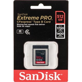 【 sandisk 】 extreme pro cfexpress 512 gb 高速記憶卡 type b 公司貨