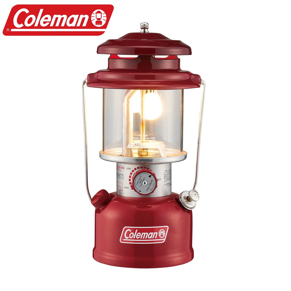 《台南悠活運動家》Coleman 氣化燈 營燈 露營燈 / 紅色 / CM-24001