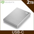 Seagate One Touch SSD 2TB 外接SSD(高速版) -星鑽銀(STKG2000401)
