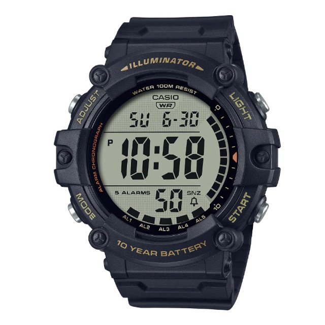 CASIO卡西歐 超個性大錶徑數位電子錶-(AE-1500WHX-1AV)/51.2mm