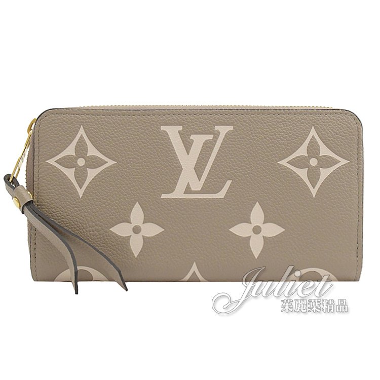 Juliet茱麗葉精品Louis Vuitton LV M69794 Monogram Empreinte花紋拉鍊