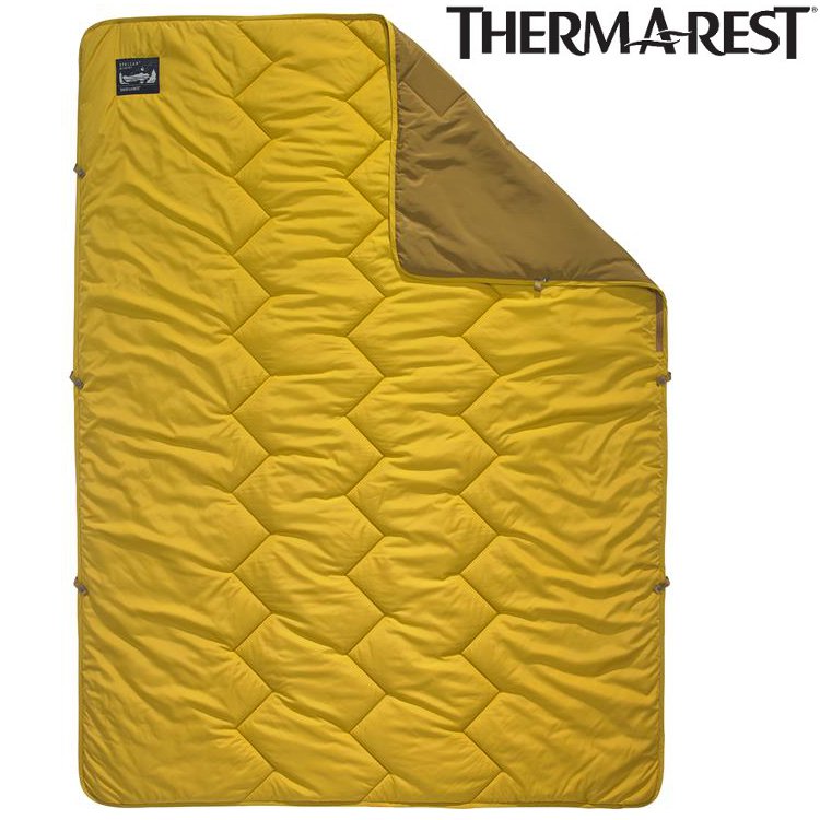 Thermarest Stellar Blanket 保暖毯/露營毯子/蓋毯/旅行毯 麥黃 11424