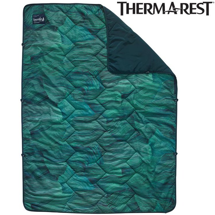 Thermarest Stellar Blanket 保暖毯/露營毯子/蓋毯/旅行毯 綠浪 11426