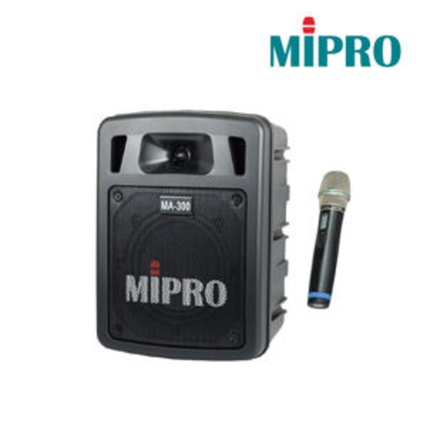 亞洲樂器 MIPRO MA-300/ACT-58H 5.8G單頻手提無線 喊話器