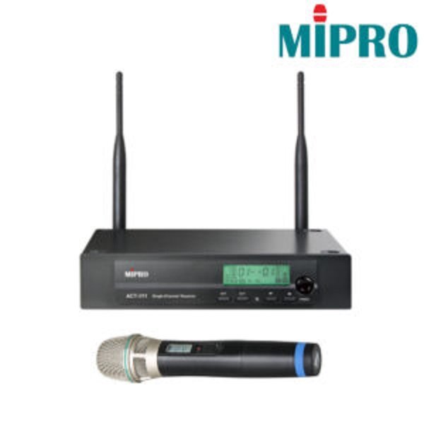 亞洲樂器 MIPRO ACT-311/ACT-32H(三段式) 半U1CH模組化自動選訊無線麥克風系統