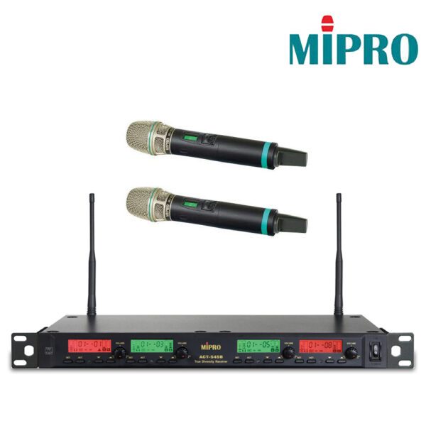 亞洲樂器 MIPRO ACT-545/ACT-500H*2 無線麥克風系統