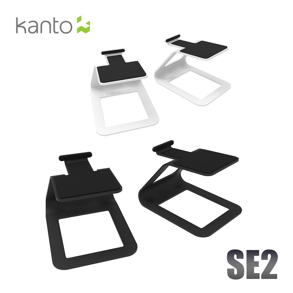 HowHear代理【Kanto SE2 書架喇叭C型通用腳架】可適用YU2立體聲書架喇叭、3吋喇叭