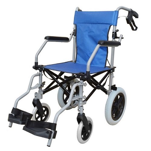 崴鴻 鋁合金旅行輪椅WH-B012-J(9.8公斤)+拖輪袋