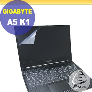【Ezstick】技嘉 GIGABYTE A5 K1 靜電式筆電LCD液晶螢幕貼 (可選鏡面或霧面)
