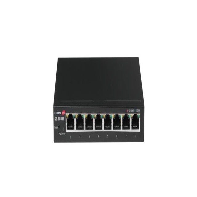EDIMAX GS-5008E 8埠 Gigabit 智慧型網管高速網路交換器