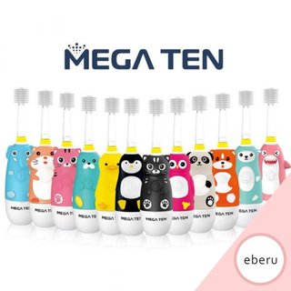 日本【 vivatec mega ten 】 360 度幼童電動牙刷 贈無氟牙膏