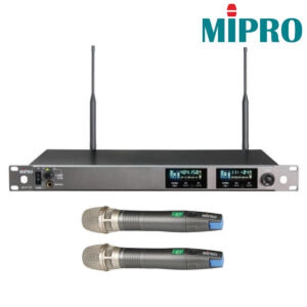 亞洲樂器 MIPRO ACT-72/ACT-70H*2 ACT-VFD寬頻頻道純自動選訊無線麥克風系統組