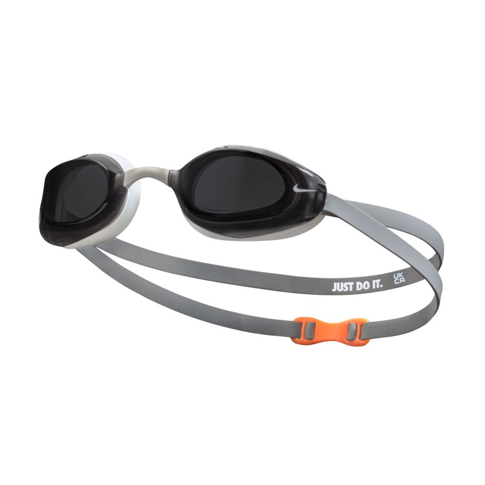 【現貨/發票✅】NIKE VAPOR成人訓練型泳鏡-黑灰 抗UV廣角防霧運動游泳蛙鏡