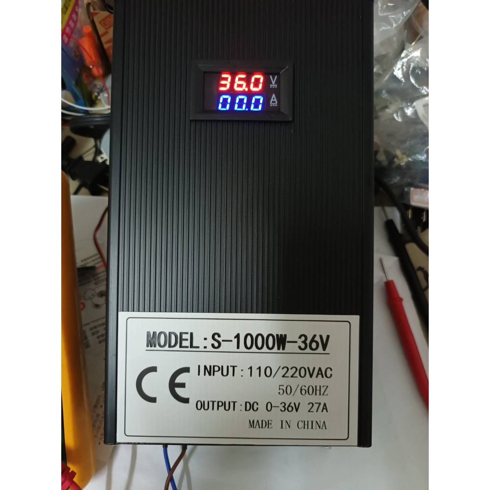 AC110V/220V轉 DC0~36V 1000W 電源供應器 電壓電流可調整數顯(要開發票5%稅外加)
