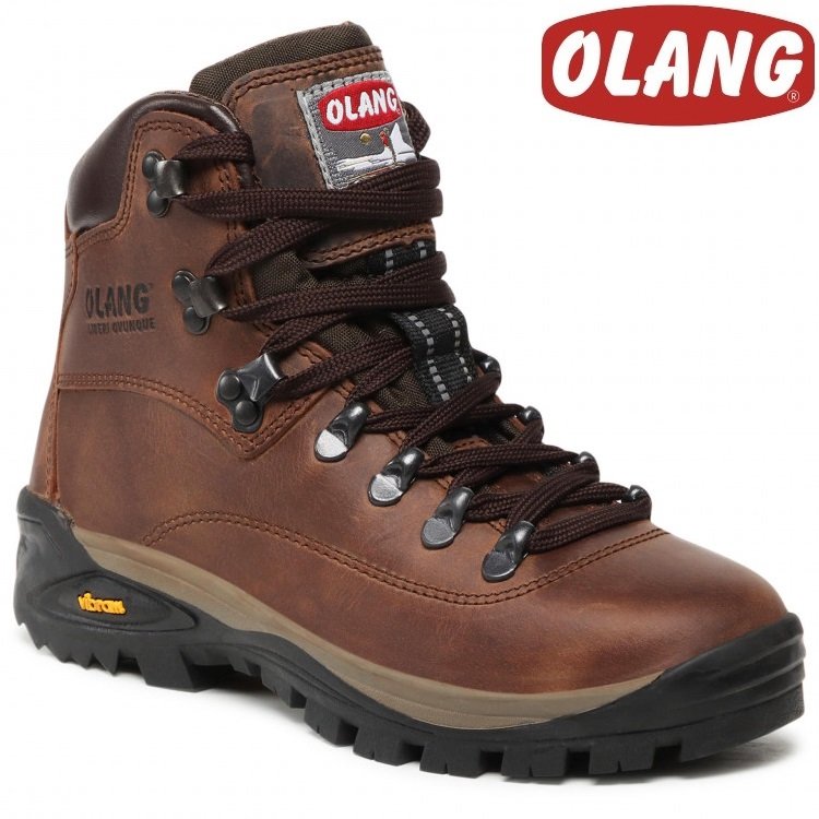 Olang Logan TEX 男款 高筒全皮 防水登山鞋 OL-2901 85 棕色
