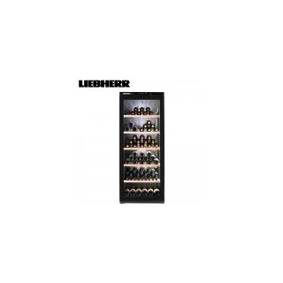 【LIEBHERR 利勃】WKgb4113 除霧式獨立型單溫頂級紅酒櫃 168瓶/黑色