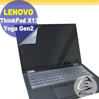Lenovo ThinkPad X13 YOGA Gen2 特殊規格 靜電式筆電LCD液晶螢幕貼 (可選鏡面或霧面)