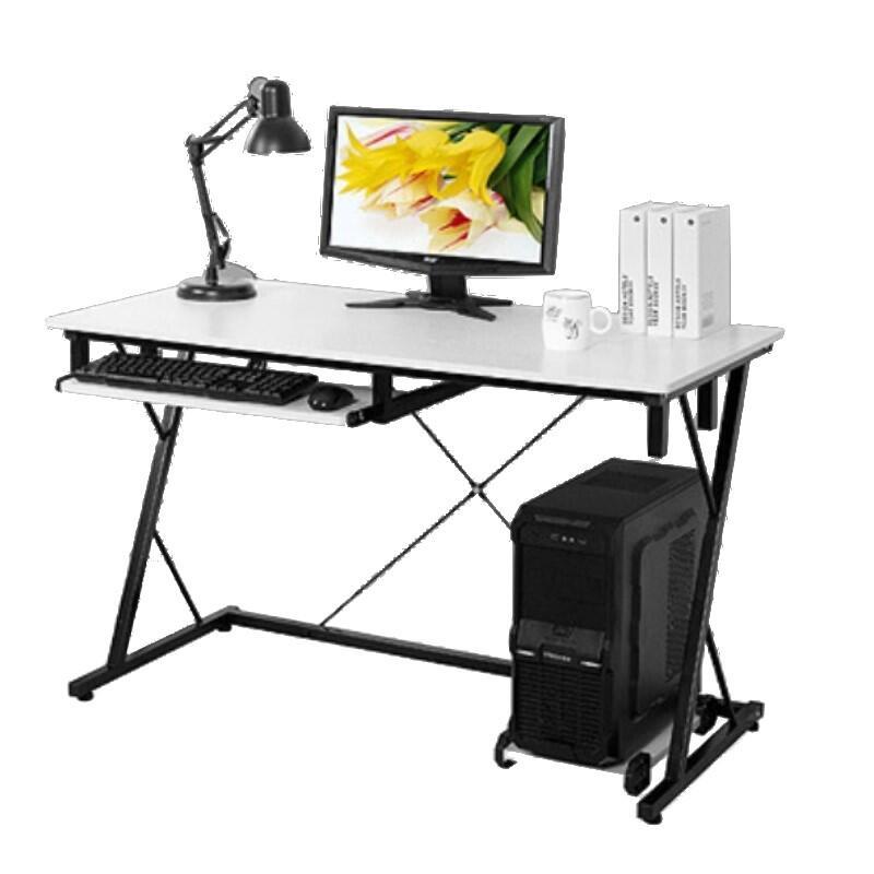 【AO130】鋼管電腦桌120X58CM(免運)工作桌(附同色主機架)辦公桌 置物桌 書桌